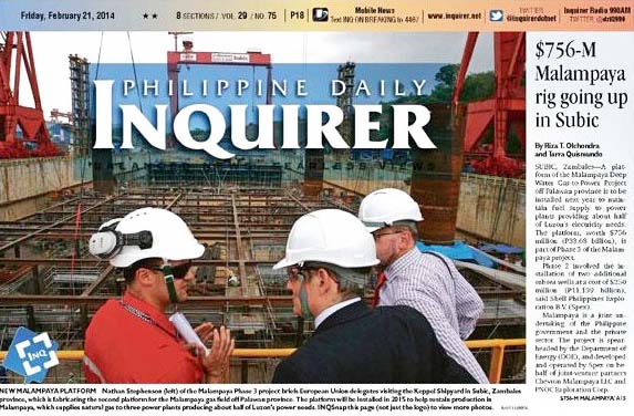 Inquirer_Malampaya